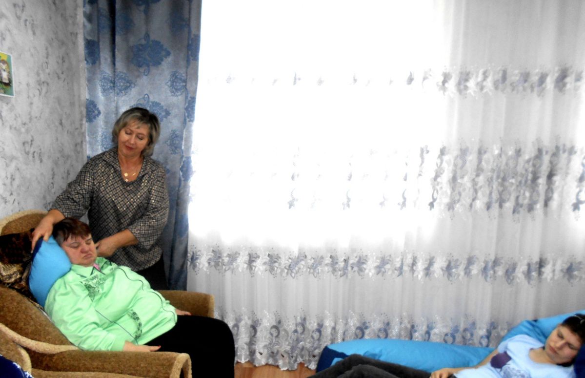 Посещение  сенсорной комнаты