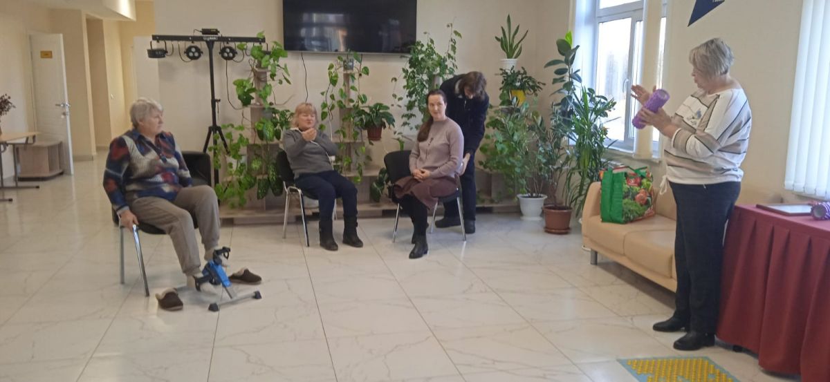 Занятие по лечебной физической культуре