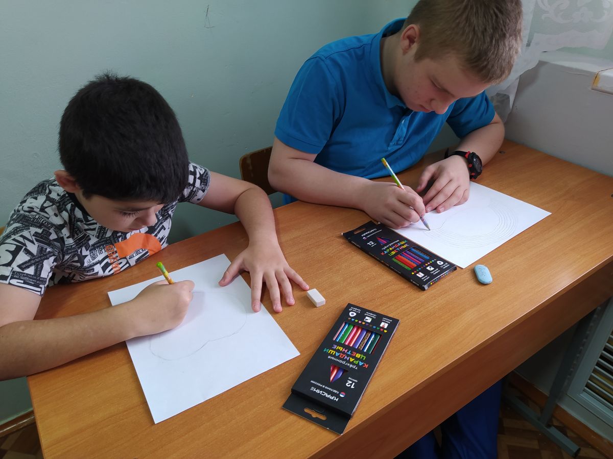 Рисование «Я люблю этот мир»