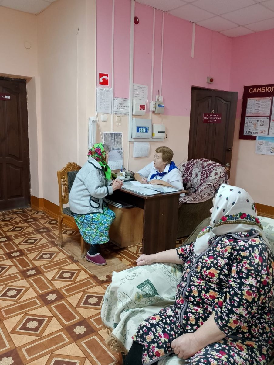 Визит руководителя клиентской службы СФР Вертяновой Т.В