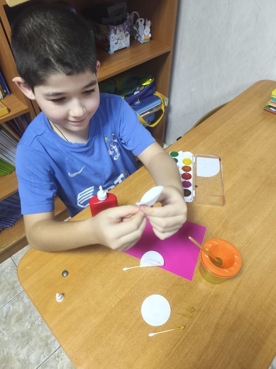 Аппликация "Цветка-каллы"