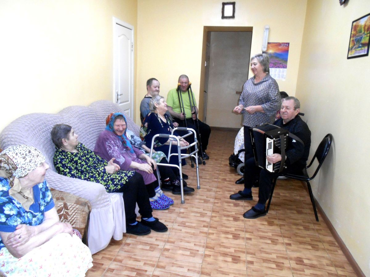 Концертная программа в отделении милосердия