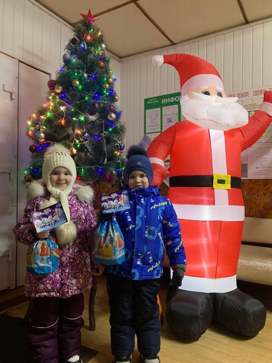 Сладкие подарки получат 1210 детей Темниковского муниципального района