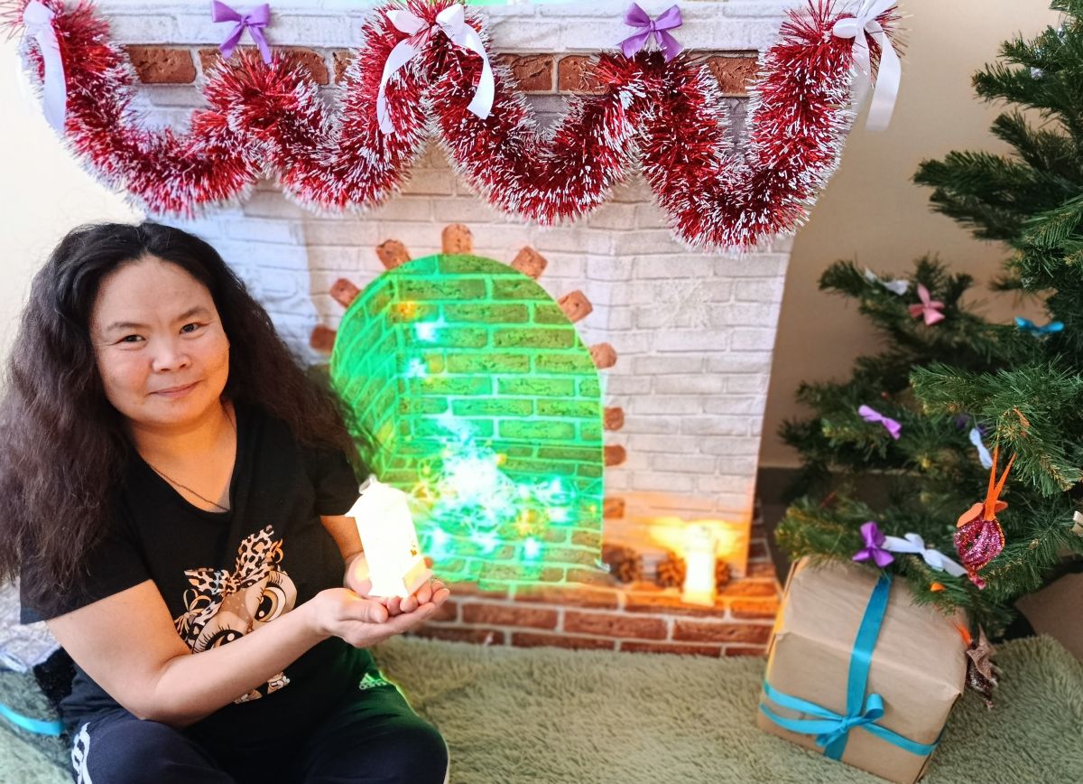 В преддверии Нового года в  ГБСУ СОН РМ &laquo;Старотештелимский дом социального обслуживания&raquo; была организованна новогодняя фотосессия