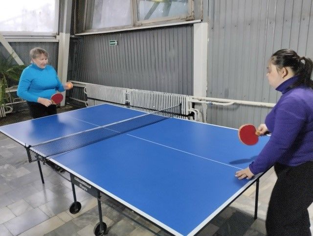 Соревнования по теннису среди инвалидов