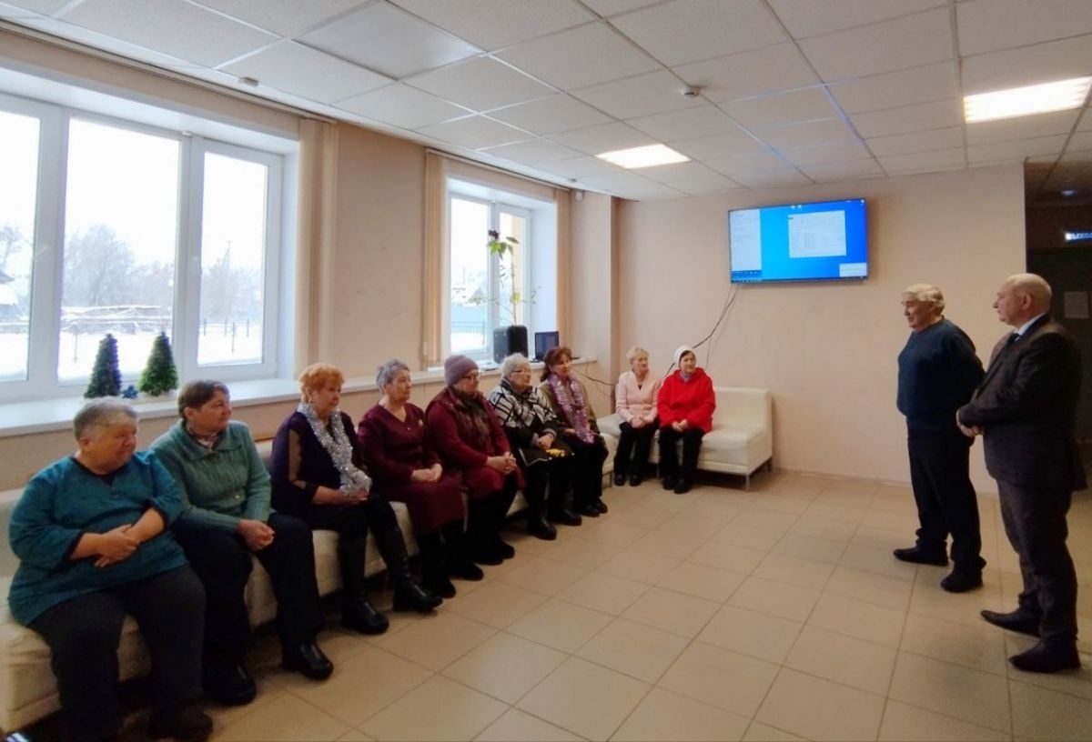 Новогодний праздник в отделении дневного пребывания