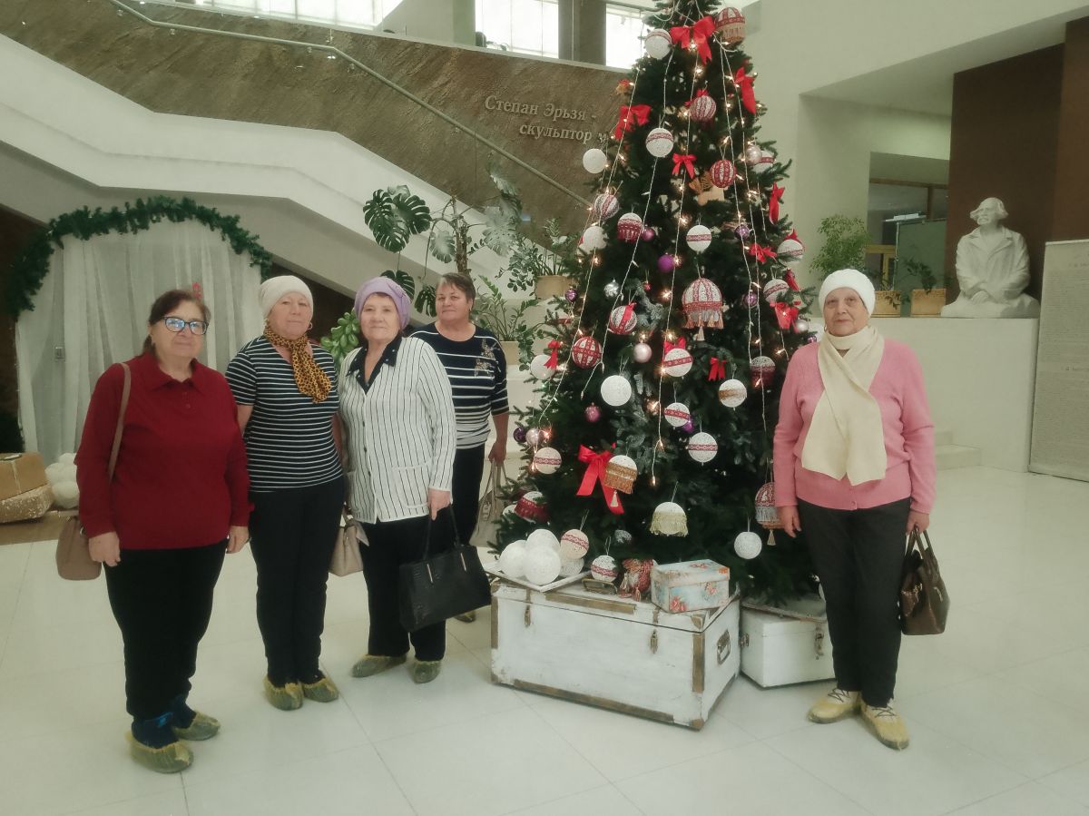 В гостях у Эрьзи