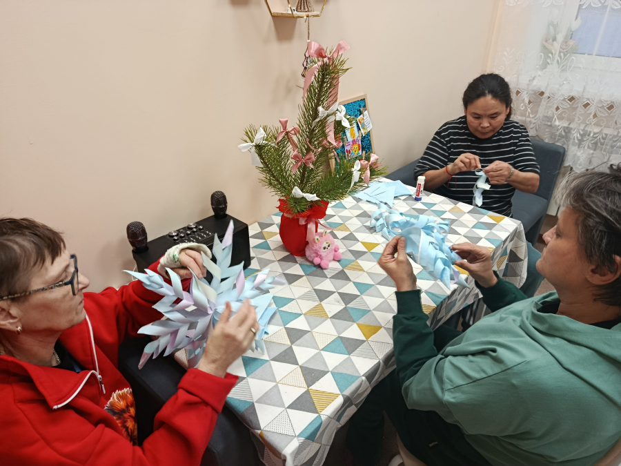 В ГБСУ СОН РМ &laquo;Старотештелимский дом социального обслуживания&raquo;  активно прошла подготовка к Новому году!