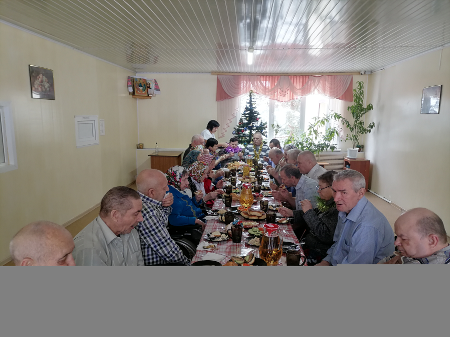 Празднования Нового года в Старошайговском  филиале