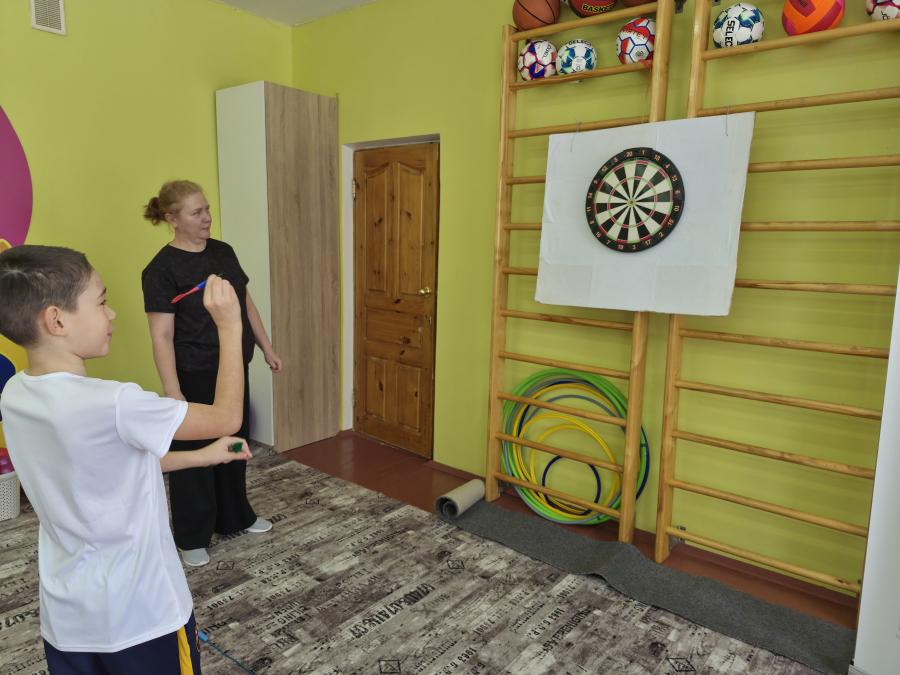 Игра в дартс