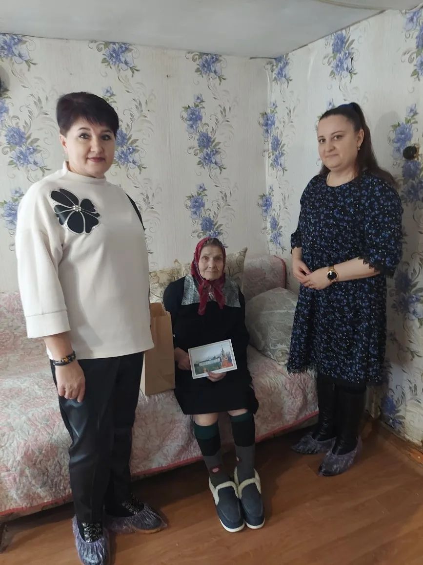 96 лет со дня рождения отметила труженица тыла, ветеран Великой Отечественной войны из города Инсар Республики Мордовия Мария Васильевна Метликина