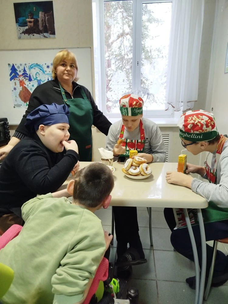 Готовим пончики