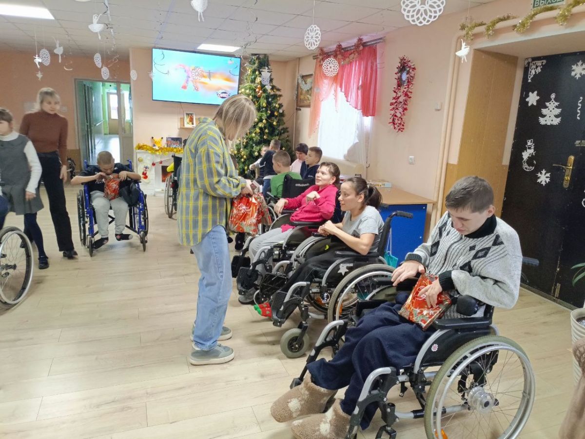 Новогодний визит добрых друзей!