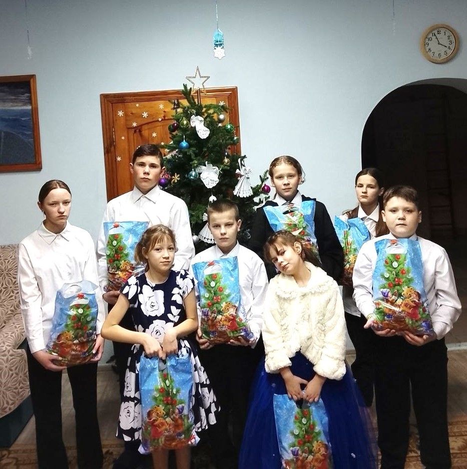 Сладкие подарки на Старый Новый год