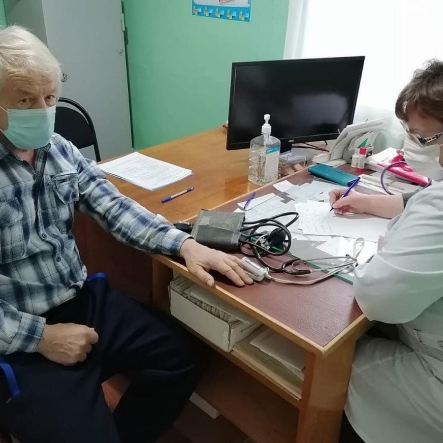 Доставка граждан старше 65 лет, проживающих в сельской местности, на диспансеризацию