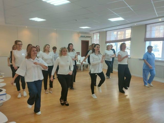 Производственная гимнастика зарядила коллектив приюта &laquo;Надежда&raquo;