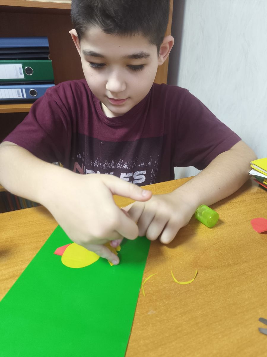 &laquo;Аппликация уточка&raquo;