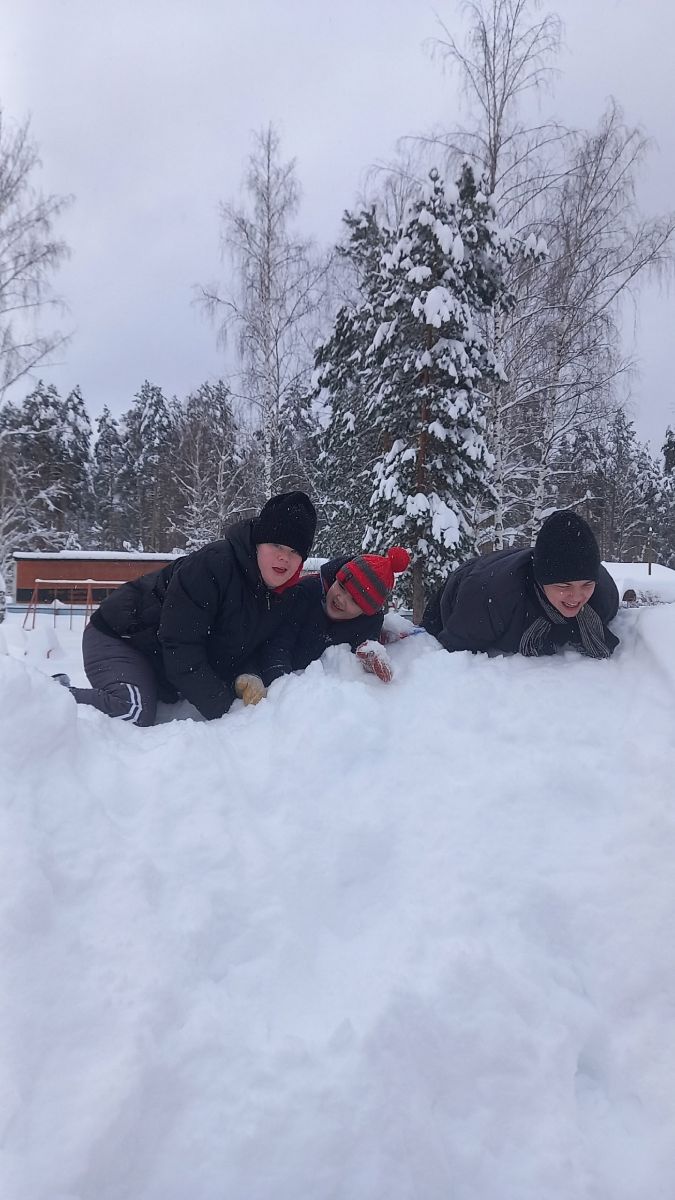 Заснеженная прогулка