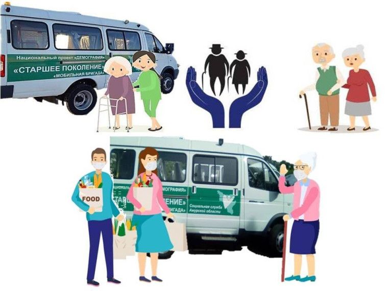 Доставка лиц  старше 65 лет, проживающих в сельской местности в лечебные учреждения для прохождения диспансеризации