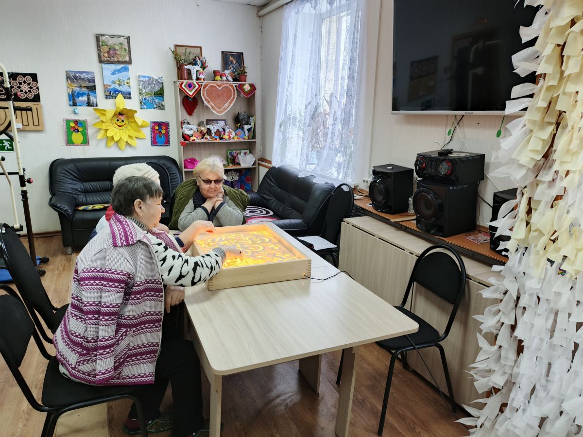 &laquo;Песочная фантазия&raquo;&mdash; урок в отделении дневного пребывания