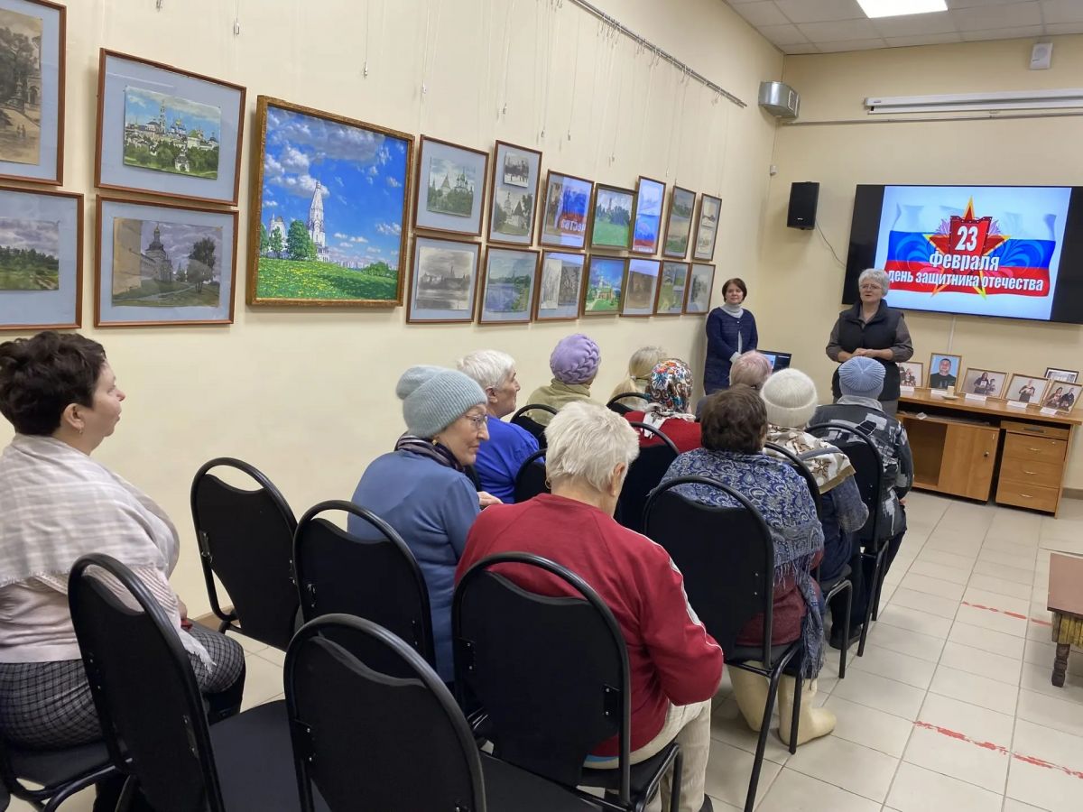 Сегодня посетители отделения дневного пребывания снова посетили городской музей!