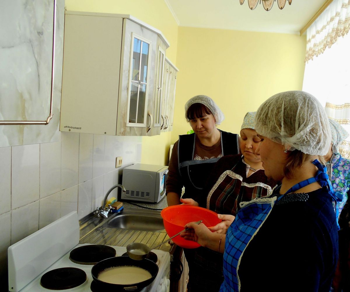 Занятие кружка &laquo;Хозяюшка&raquo;