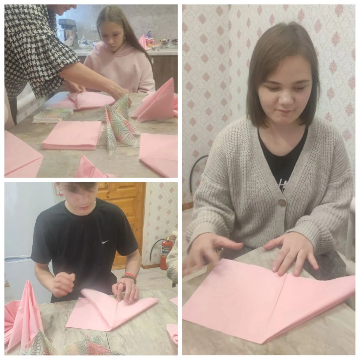 Волшебство из салфеток