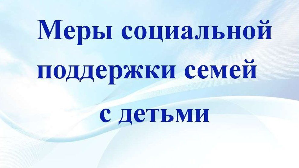 Меры государственной поддержки семей с детьми в Республике Мордовия