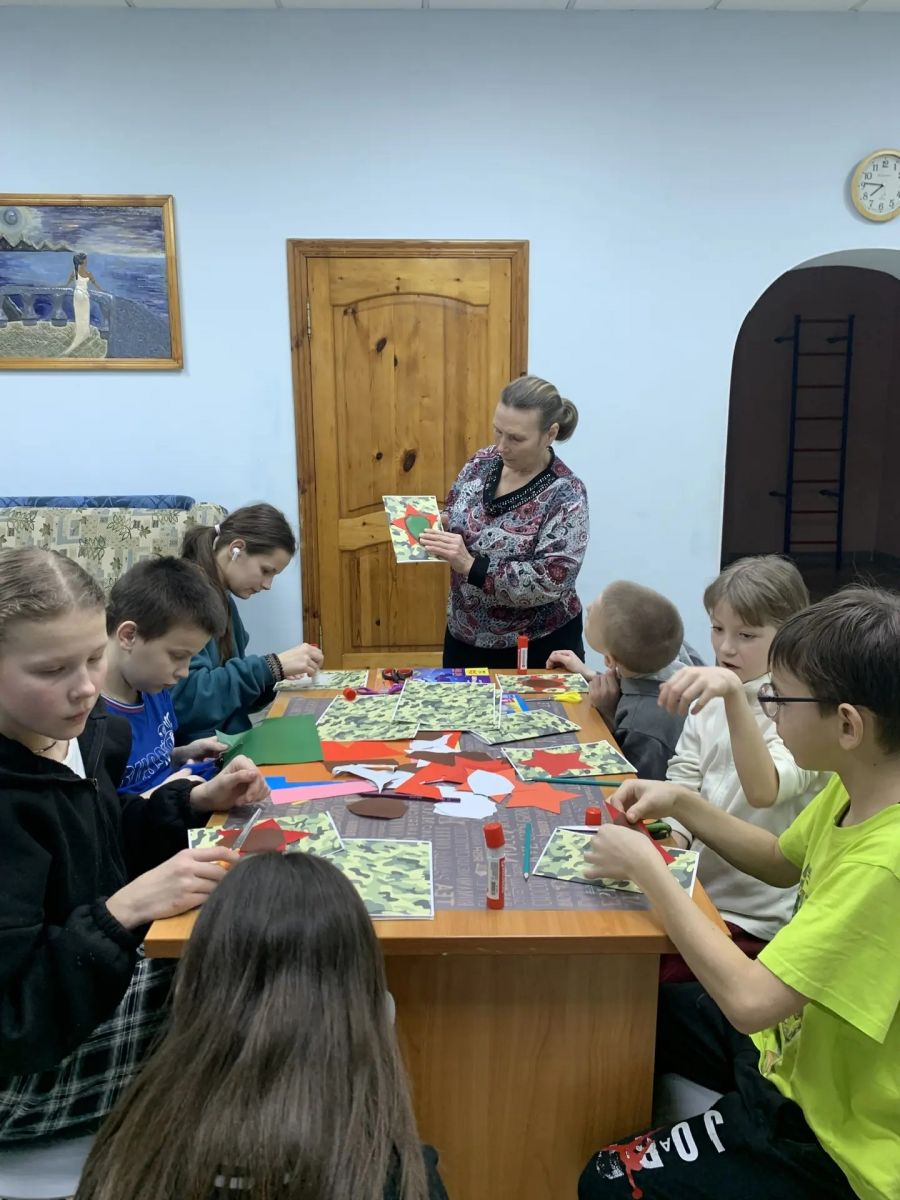 Мастер-класс &laquo;Изготовление открытки ко Дню Защитника Отечества&raquo;