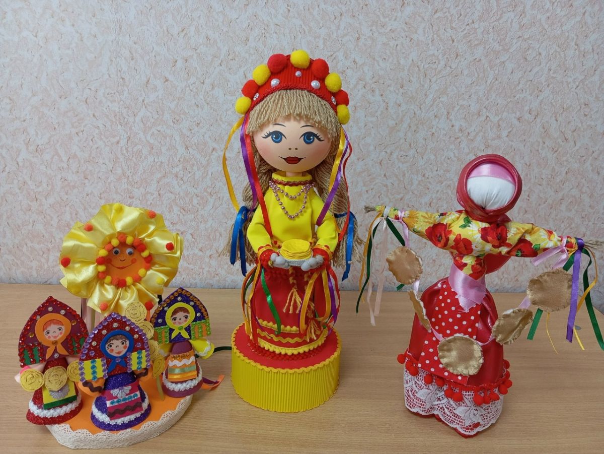 Творческий конкурс "Кукла Масленица"