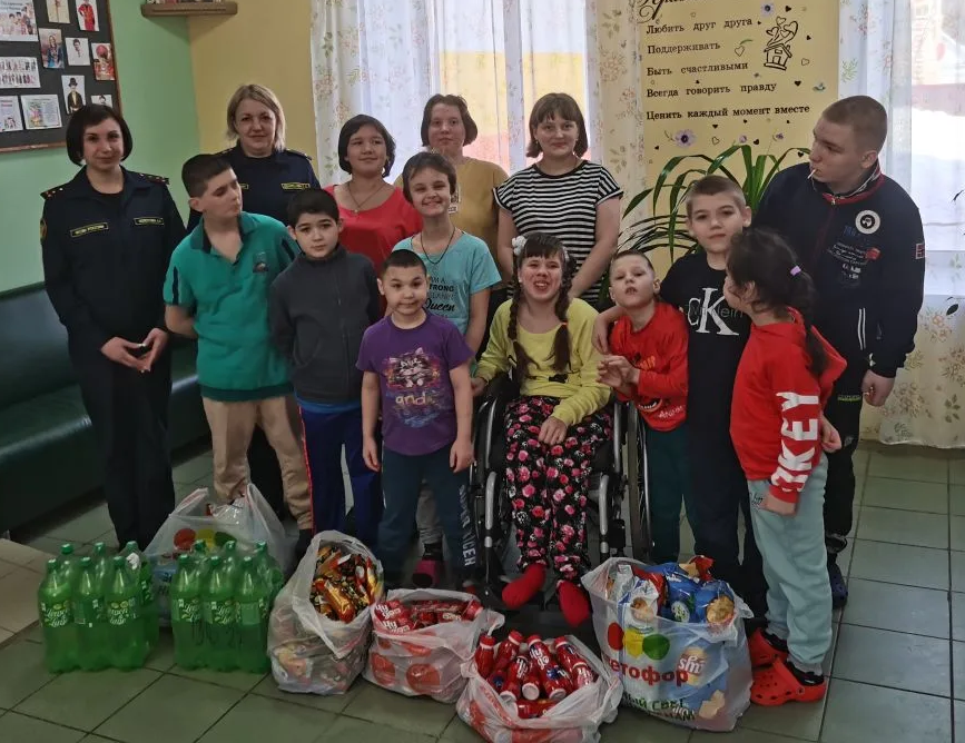 Сердечная благодарность за заботу о детях