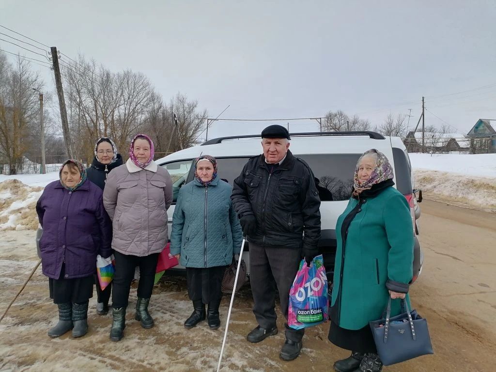 Доставка лиц старше 65 лет в ГБУЗ РМ   &laquo;Рузаевская центральная районная больница&raquo; г.Инсар для прохождения диспансеризации