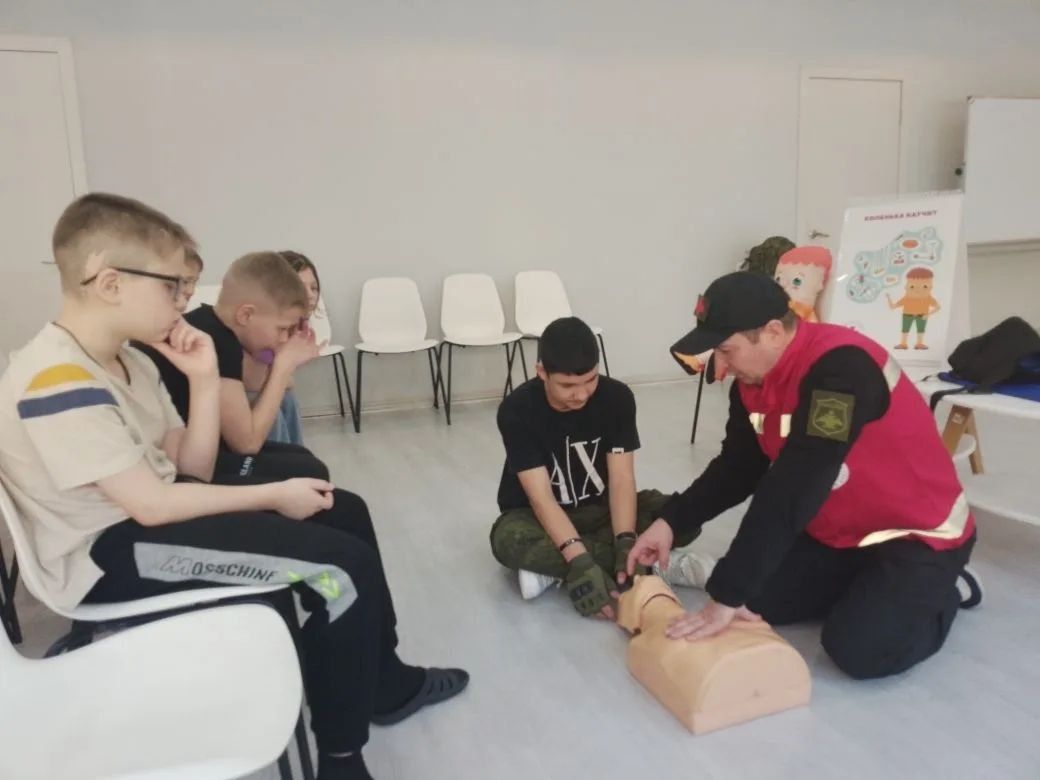 Занятие по оказанию первой помощи