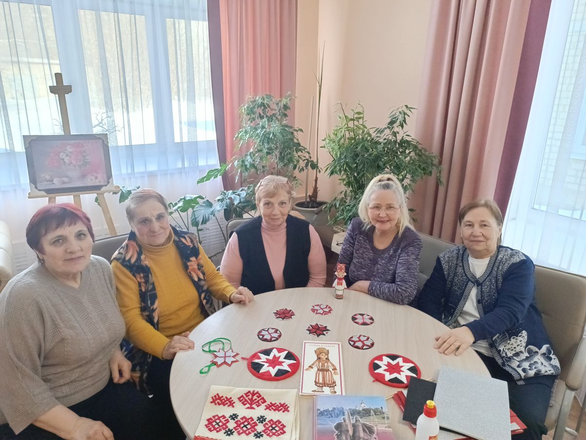 Солярный знак мордвы: творческий мастер‑класс