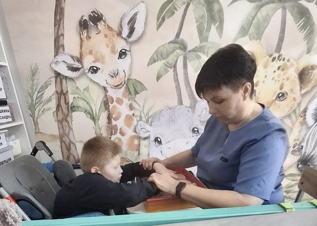 Занятие с использованием кинетического песка &laquo;Волшебный песок&raquo;