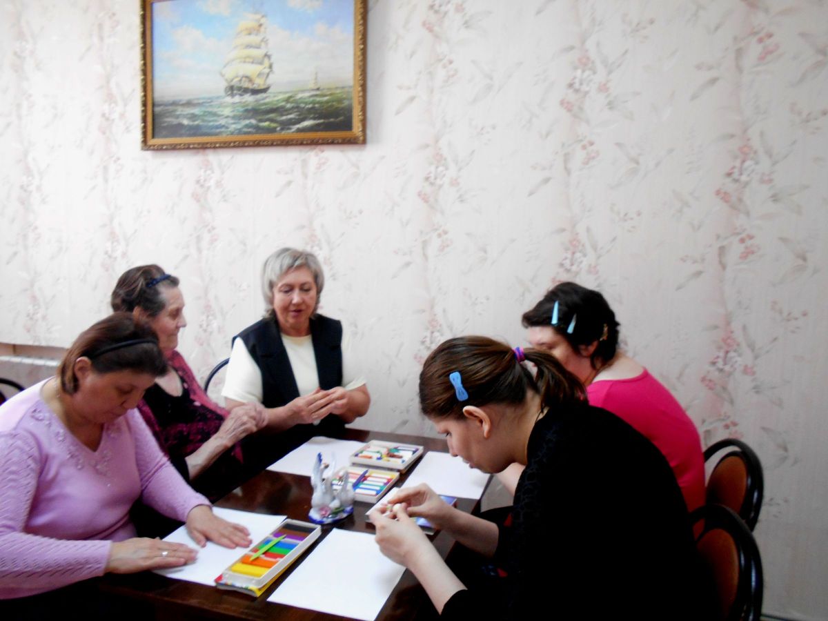 Занятие по арт &mdash; терапии