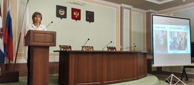 Участие специалистов приюта в рабочем  совещании Комиссии по делам                    несовершеннолетних и защите их прав Октябрьского района г.о. Саранск