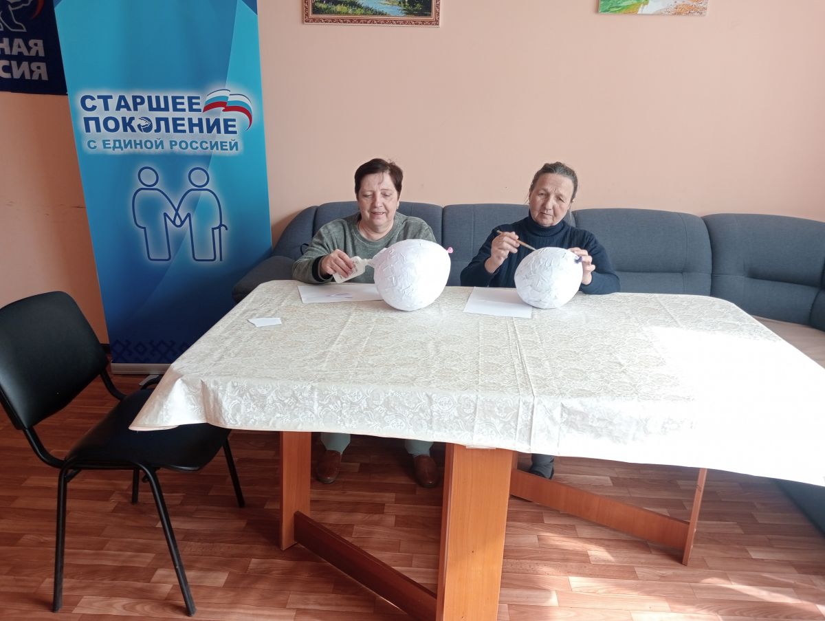 Занятие в технике &laquo;папье-маше&raquo;