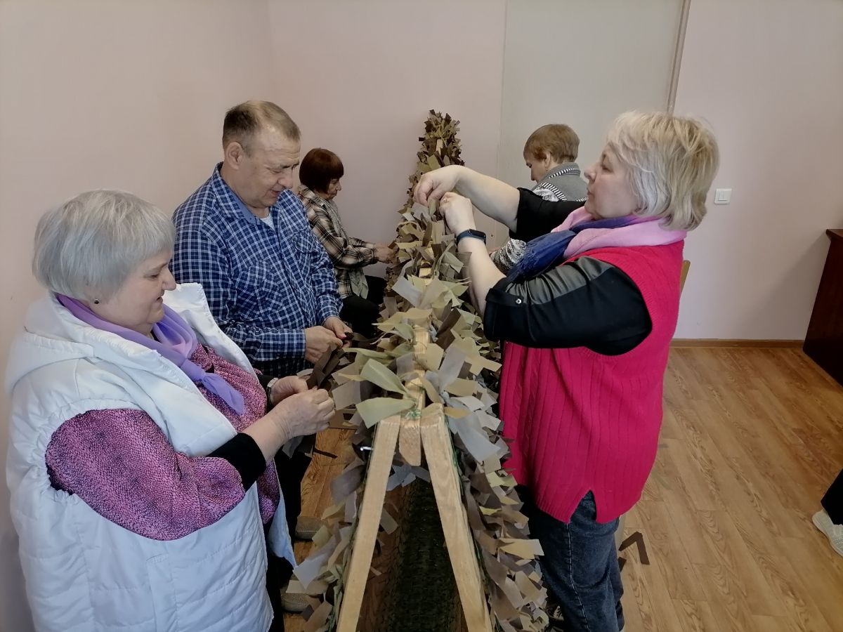 К&nbsp;отправке готовится&nbsp; очередная&nbsp;партия&nbsp;маскировочных&nbsp;сетей&nbsp;