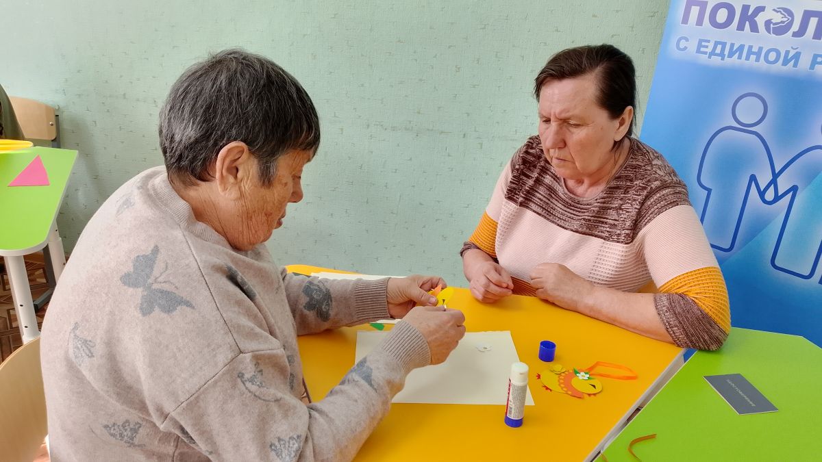 Сегодня в отделении дневного пребывания царила творческая атмосфера!