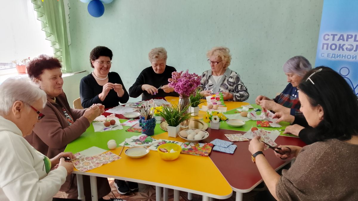 Пасхальное настроение в отделении дневного пребывания