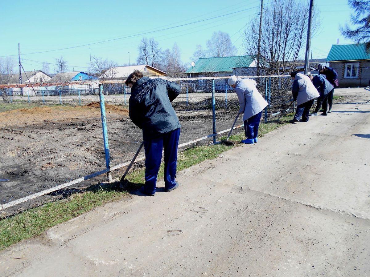 Первый весенний субботник