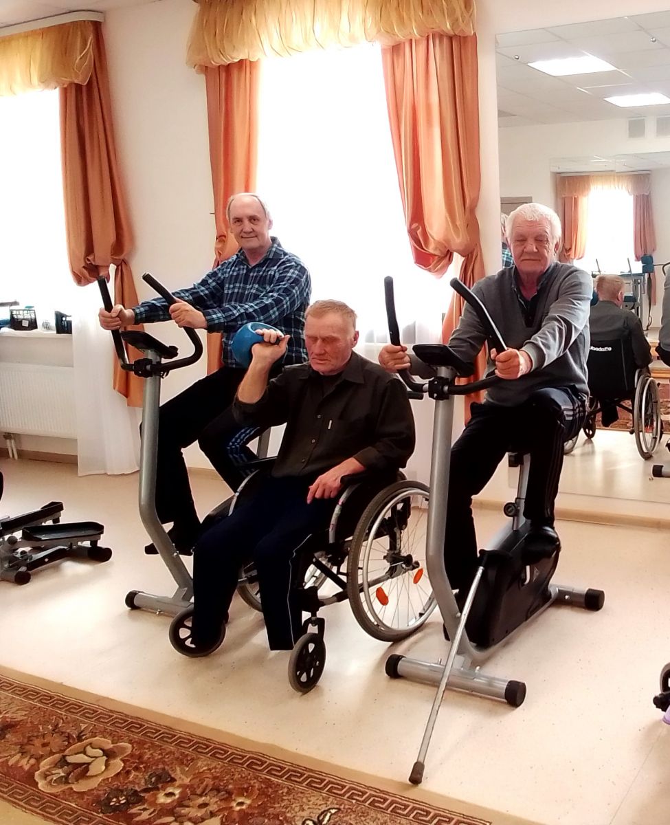 Занятия на тренажерах