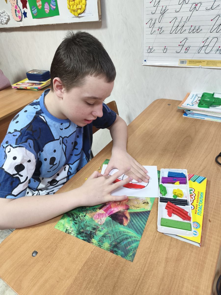 Лепка цифры &laquo;9&raquo;