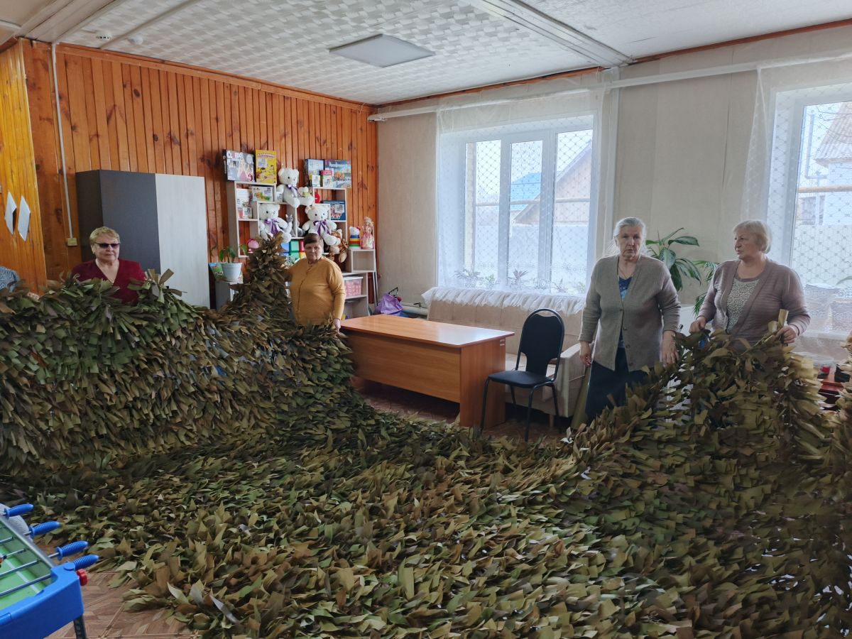 Получатели социальных услуг отделения дневного пребывания ГКУ &laquo;СЗН по Теньгушевскому району РМ&raquo; активно участвуют в акции &laquo;Своих не бросаем&raquo;