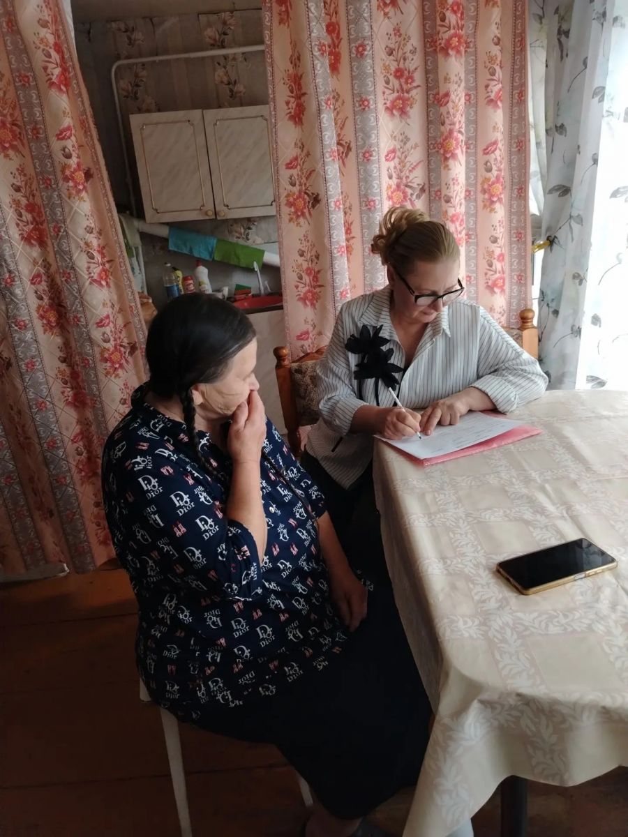 Продолжаются контрольные визиты к гражданам 1-го, 2-го и 3-го уровня индивидуальной нуждаемости