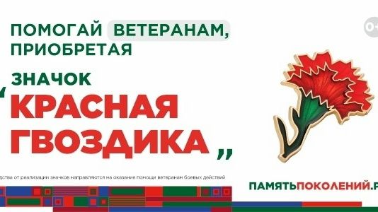 Акция &laquo;Красная гвоздика&raquo;