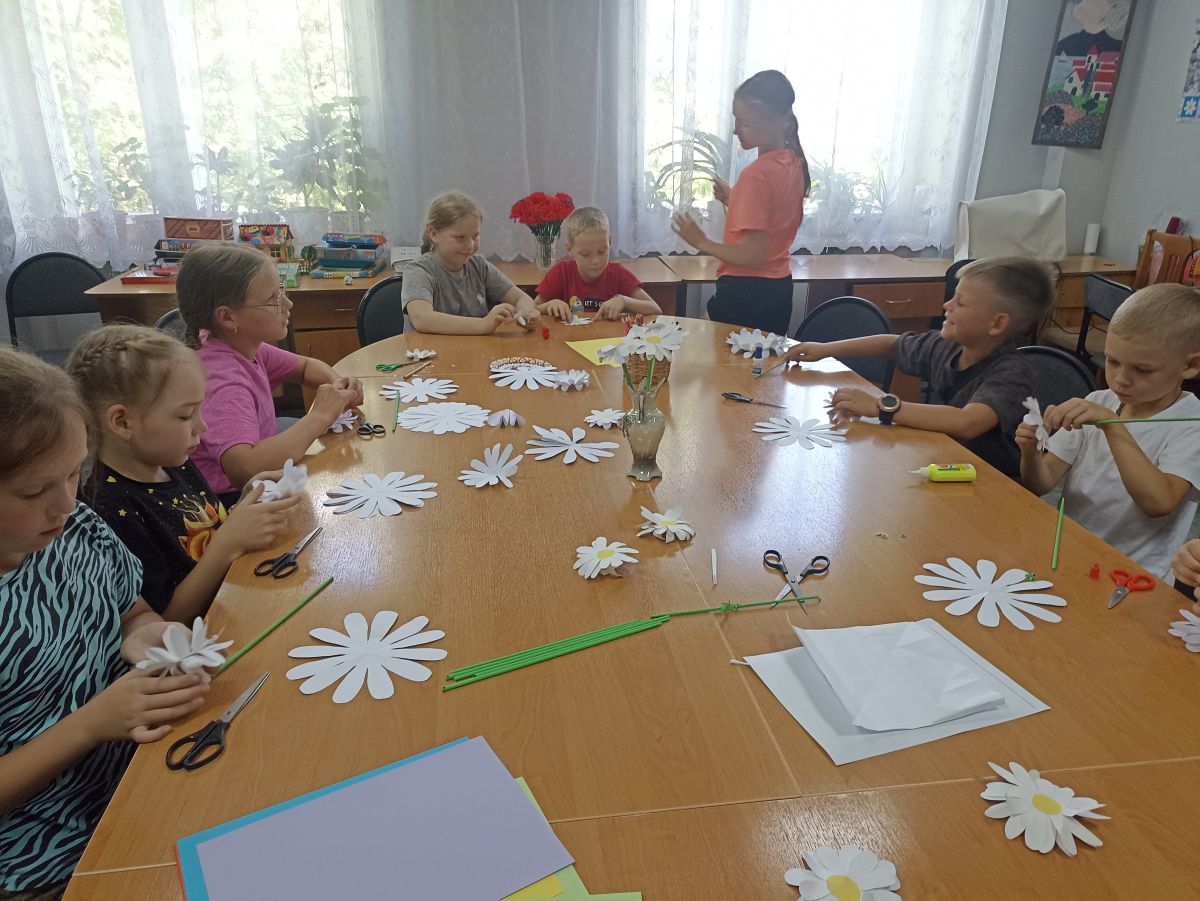 Мастер-класс &laquo;Ромашки на счастье!&raquo;