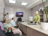 Информационный час с презентацией, посвящённый одному из главных символов страны, объединяющему все поколения россиян