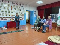 Оздоровление на выезде: специалисты отделения дневного пребывания провели оздоровительную акцию в Кураевском доме культуры